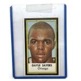 Gayle Sayers Chicago Football Card 2" x 3.25"