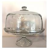 Round Cake Plate w/ Lid