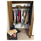 Contents of Closet, womenï¿½s Clothes, Handbags