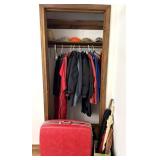 Contents of Entryway Closet, Coats, Hats