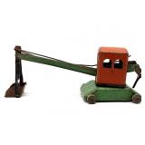 Vintage Metal Toy Crane 16" x 5" x 6"