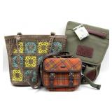 P&G Concealed Carry Purse 13" x 10", NWTF Wine &