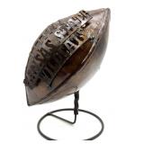 Kansas State Wildcats Metal Football Decor on