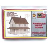 Sealed AHM HO Scale American Farm House Building