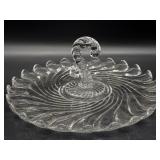 Fostoria Colony Glass Handled Tray 11.5"