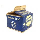 Vintage Santa Fe Drinking Water Cardboard Carton