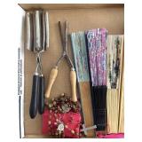 Vintage Hair Curlers, Gillette Safety