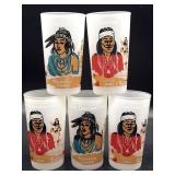 Vintage Blue Eagle Famous American Indians