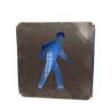 Crosswalk Plastic Light Cover 12"