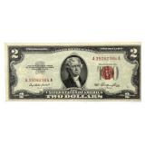 Series 1953 Two Dollar Red Seal Note