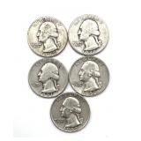 (5) 1945-1959 Washington Quarters