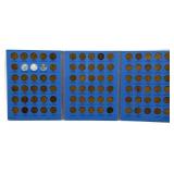 Lincoln Cents in Whitman Coin Folder (unverified