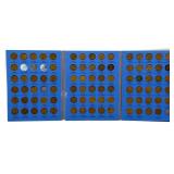 Lincoln Cents in Whitman Coin Folder (unverified