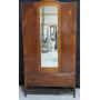Antique Wardrobe 41.5" x 18" x 76" (top can be