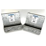 Galvanized Metal Feeders 7" x 6" x 6"