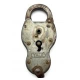 Antique Yale Railroad Lock 5"- STLSFRY- Saint
