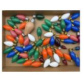 Vintage and Newer Christmas Light Bulbs