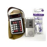 Vintage APF Mark 14 Calculator and Panasonic