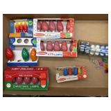 Vintage and Newer Christmas Light Bulbs and