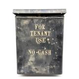 Metal Wall Mount Lock Box with Key 9.5? x 4? x