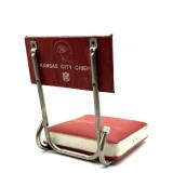 Vintage Kansas City Chiefs Stadium Seat- seam