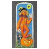 Vintage Halloween Plastic Decor 14" x 36"-