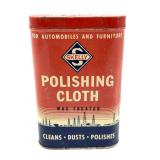Vintage Skelly Polishing Cloth in Tin - tin is