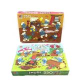 Vintage Smurfs Puzzles (unknown if all pieces are