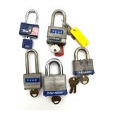 Master Lock Padlocks 3.5" and Smaller
