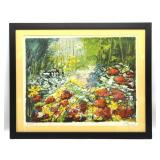 G. Taubert Signed and Numbered Print, Framed 27"