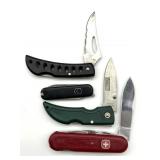 (4) Pocket Knives- 2.25ï¿½ blade and smaller