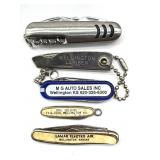 Wellington, KS Advertising Knives : Lamar, Drs.