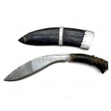 Kukuri Knife with Wood Sheath - 6ï¿½ blade
