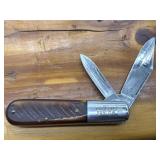Ulster USA Old Timer Barlow Pocket Knife- blade