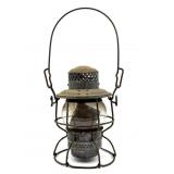 Antique Adlake Rock Island Railroad Lantern 9.5ï¿½