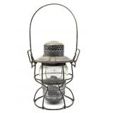 Antique Adlake AT&SFRY Railroad Lantern 9.5ï¿½-