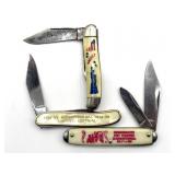 (3) Pocket Knives : Kentucky Bicentennial, Fort