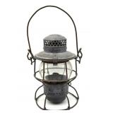 Antique Adlake C&O Railroad Lantern with C&O