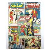 DC Shazam Comic Books No 10-12, 16, and 19