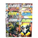 (6) Marvel GI Joe Comic Books Vol 1 No 41-46