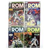 (4) Marvel Rom Spaceknight Comic Books Vol 1 No