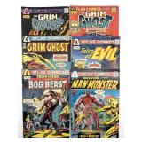 (6) Atlas Comic Books : The Grim Ghost and Tales