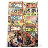 (6) Marvel Conan the Barbarian Comic Books Vol 1