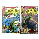 (2) Marvel Godzilla King of Monsters Comic Books