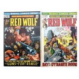 (2) Marvel Red Wolf Comic Books Vol 1 No 1 and 2