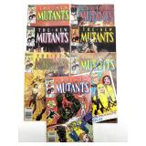 (7) Marvel The New Mutants Comic Books Vol 1 No