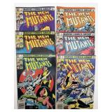 (6) Marvel The New Mutants Comic Books Vol 1 No