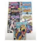 (7) Marvel The New Mutants Comic Books Vol 1 No