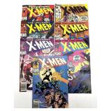(7) Marvel The Uncanny X-Men Comic Books Vol 1 No