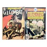DC GI Combat Comic Book No 85 and DC Blitzkrieg